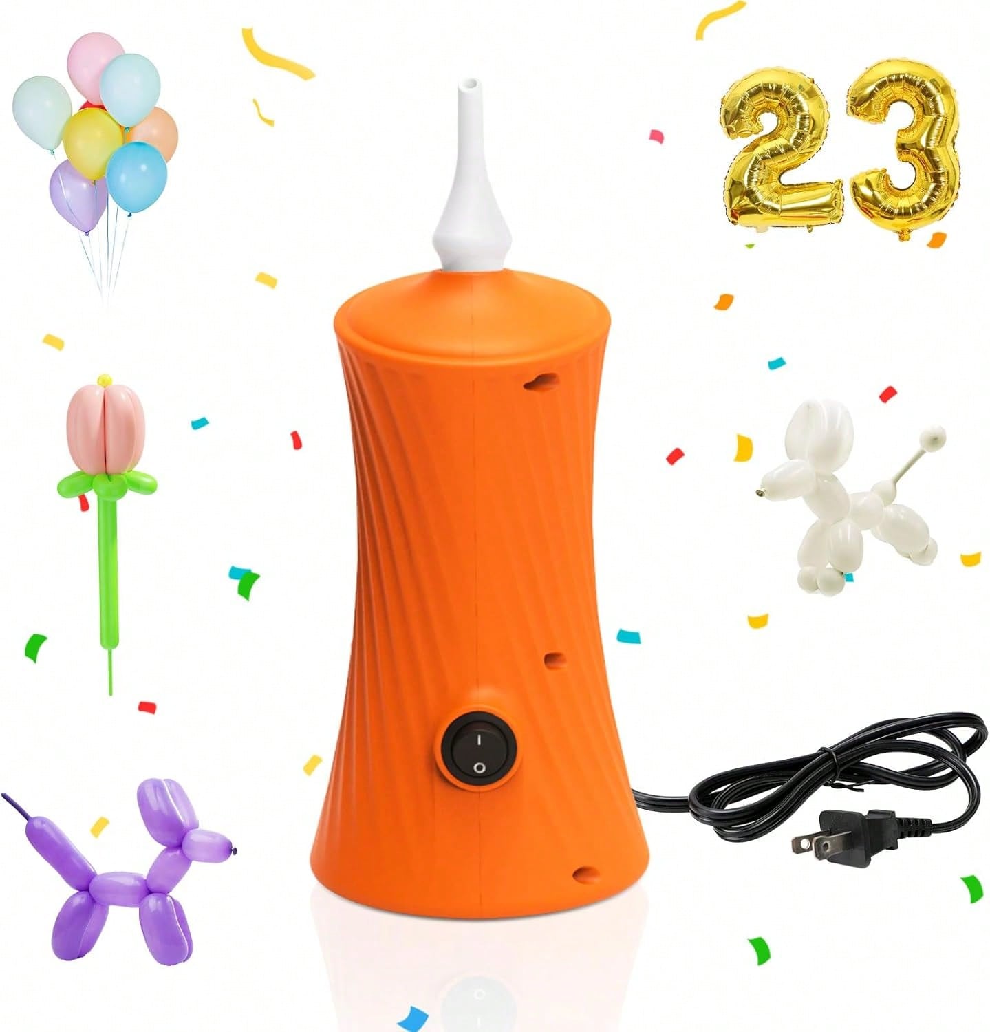 Balloon Pump Hand - Электрический насос для надувания воздушных шаров,