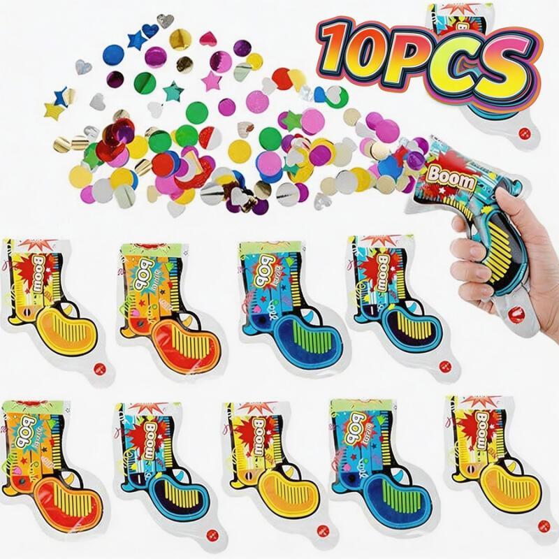 10 шт. надувных конфетти-пушек – обзор и цена Confetti Cannon Tube