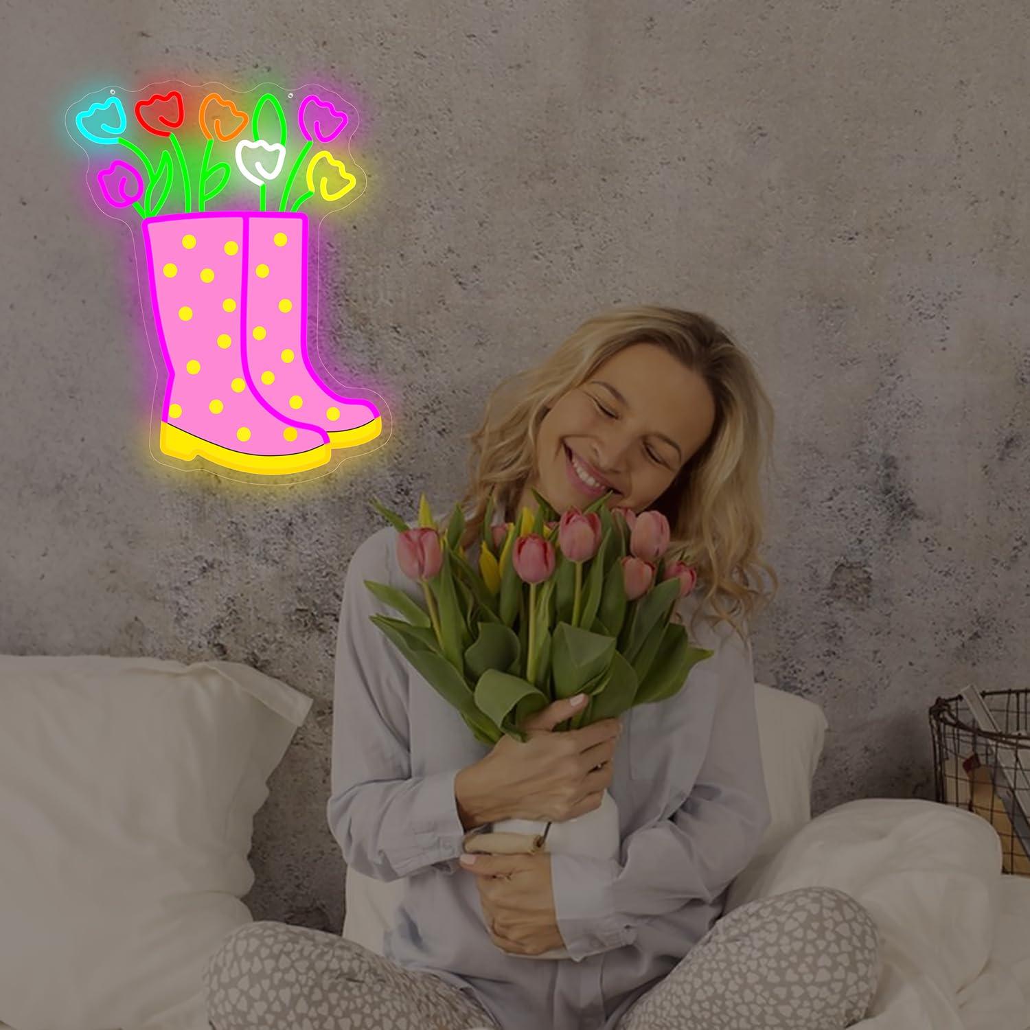 Весенние тюльпаны, резиновые с – обзор и цена Neon Sign Party